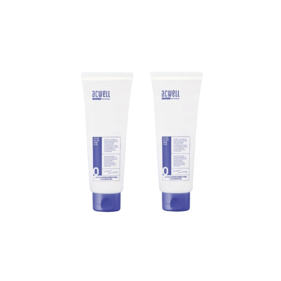 ACWELL pH Balancing Bubble Free Cleansing Gel (160ml+160ml)