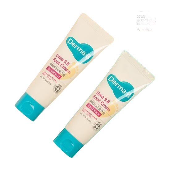 Derma:B Urea 9.8 Foot Cream 80ml *2ea