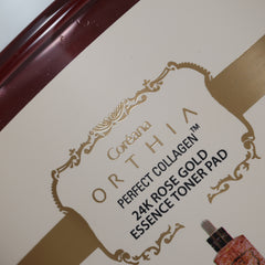 Coreana Orthia Perfect collagen 24K Rose Gold Essence Toner Pad 350ml (100pads)
