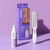 BAREN Foot Callus Eraser Home Set: Foot File & Peeling Foot Spray 1ea