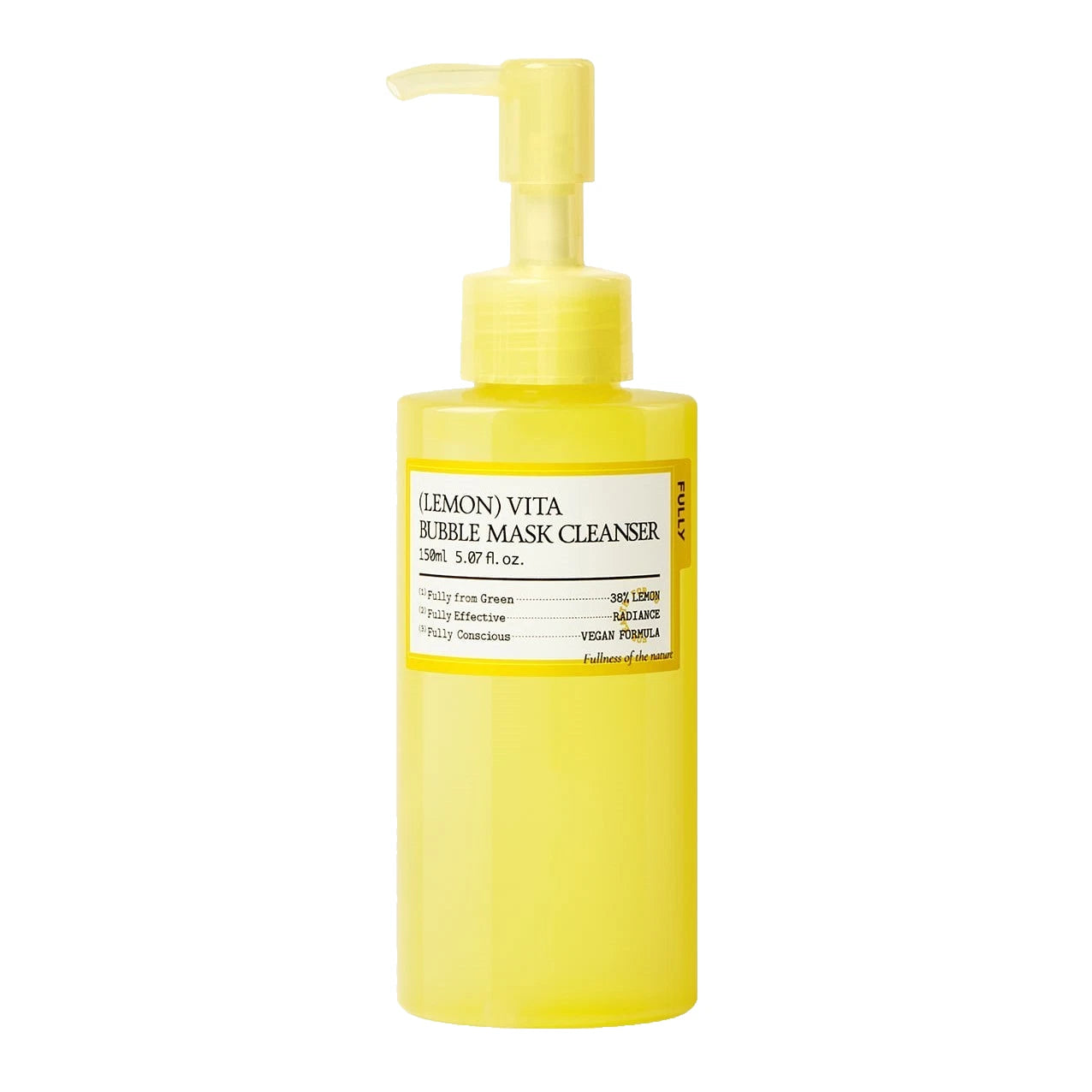 FULLY Lemon Vita Bubble Pack Cleanser 150mL