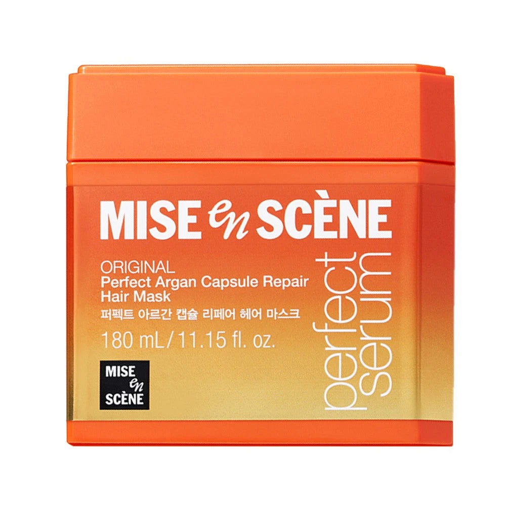 MISE EN SCENE Perfect Argan Capsule Repair Hair Mask 180g