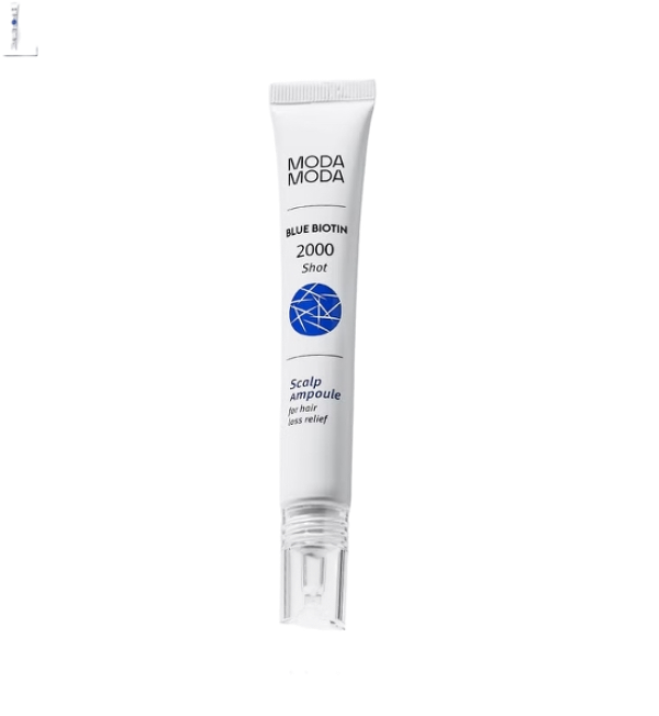 MODA MODA Blue Biotin 2000 Shot Scalp Ampoule 20ml Hair Loss Care K-Beauty