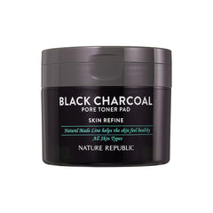 NATURE REPUBLIC Black Charcoal Pore Toner Pad 100g (50 pads)