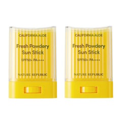 NATURE REPUBLIC California Aloe Fresh Powdery Sun Stick SPF50+ PA++++ 24g*2EA