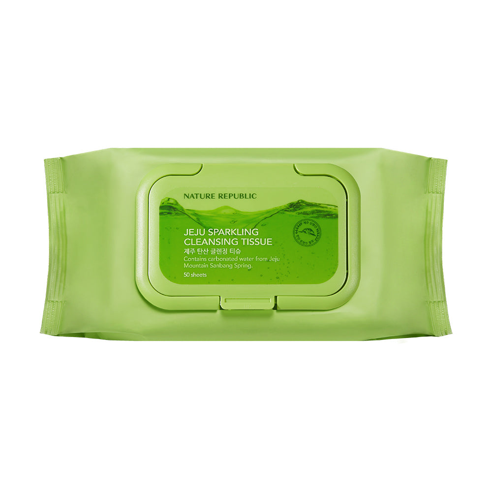 NATURE REPUBLIC Jeju Sparkling  Cleansing Tissue 205g (50 sheets)