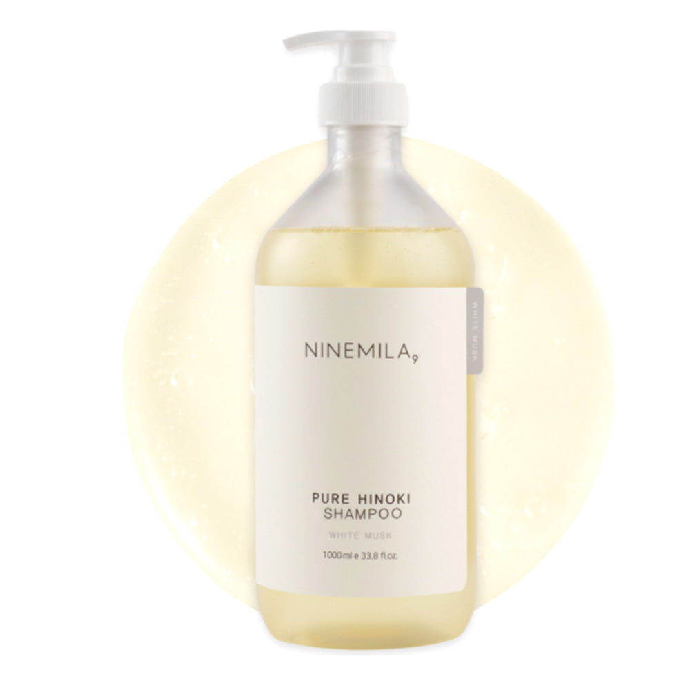 NINEMILA Pure Hinoki Shampoo (White Musk) 1000ml