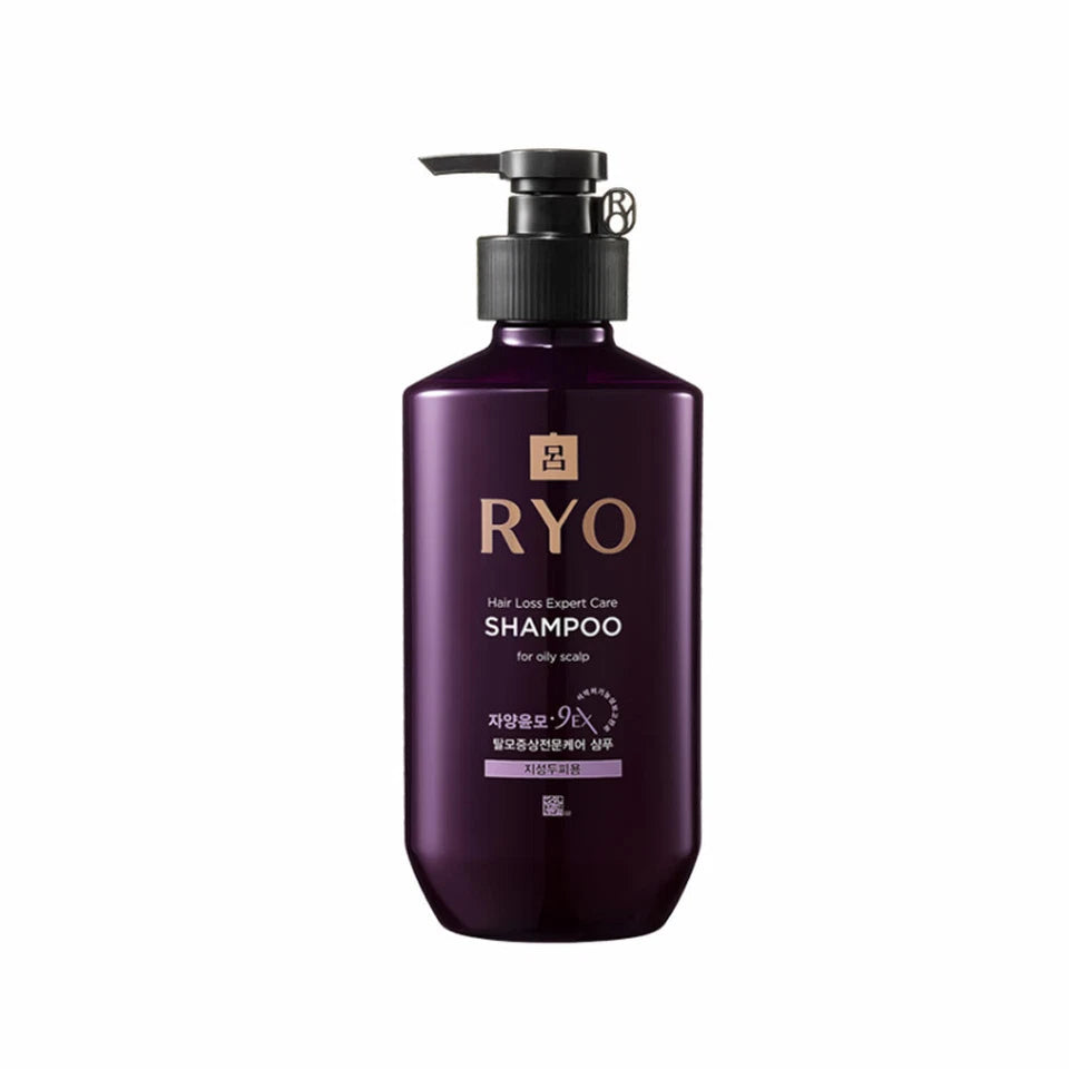 RYO 9EX Anti Hair Loss Expert Care Shampoo For Oily Scalp 400ml