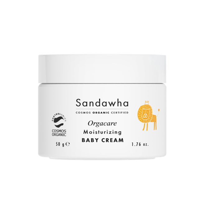 SANDAWHA Orgacare Moisturizing Baby Cream 50g