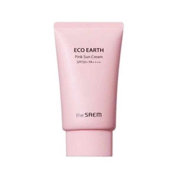THE SAEM Eco Earth Pink Sun Cream SPF50+ PA++++ 50g