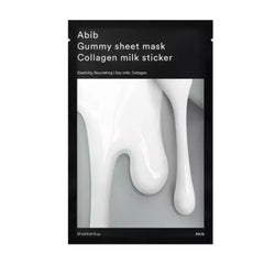 ABIB Gummy Sheet Mask (Collagen Milk Sticker) - 1pack (10pcs)