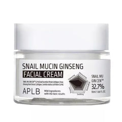 APLB Snail Mucin Ginseng Facial Cream - 55ml