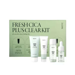 NACIFIC Fresh Cica Plus Clear Kit - 1set (4 items)