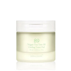 DERMASHARE Vegan Tea Tree 89 Cooling Toner Pad 70Pads 170ml