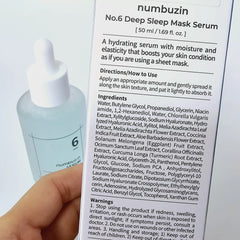 Numbuzin No.6 Deep Sleep Mask Serum 50ml