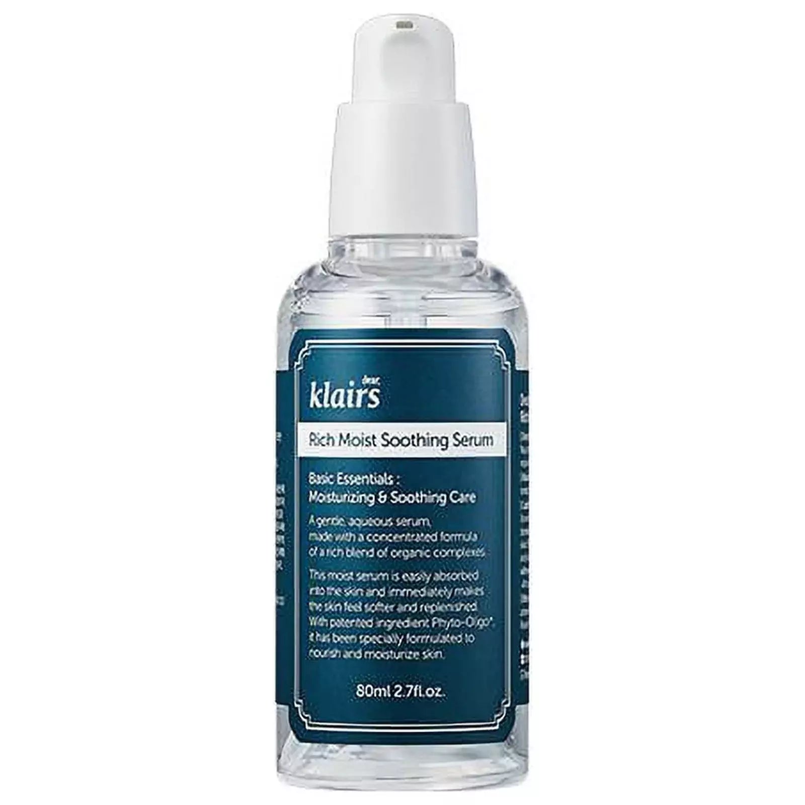 Dear, Klairs Rich Moist Soothing Serum - 80ml