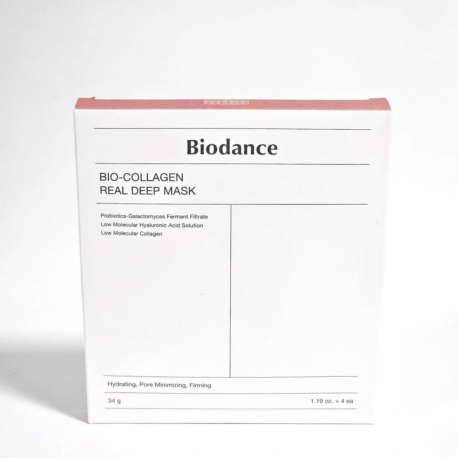 Biodance Bio Collagen Real Deep Mask Sheet 34g x 4EA Biodance Bio Collagen Real Deep Mask Sheet 34g x 4EA