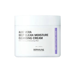 DERMALINE Aloe Vera Deep Clean Moisture Cleansing Cream 300mL