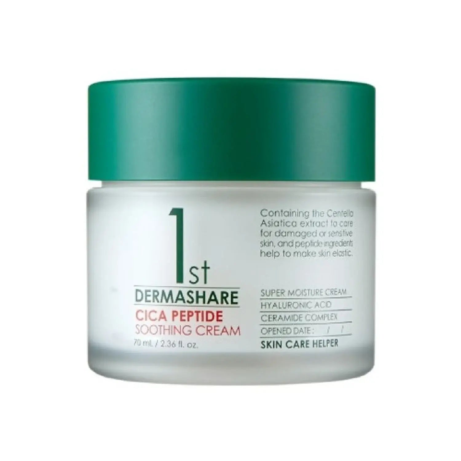 DERMASHARE Cica Peptide Soothing Cream 70ml