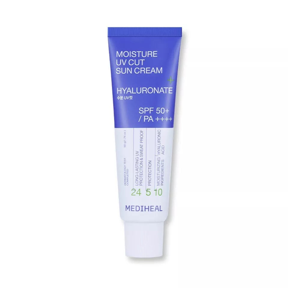 MEDIHEAL Moisture UV Cut Sun Cream 50g (SPF50+ PA++++) Hyaluronate