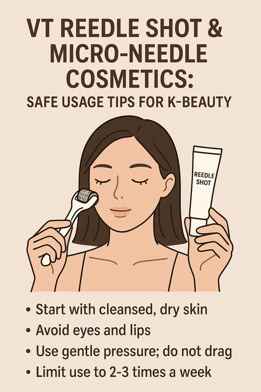 VT Reedle Shot & Micro-Needle Cosmetics: Safe Usage Tips for K-Beauty