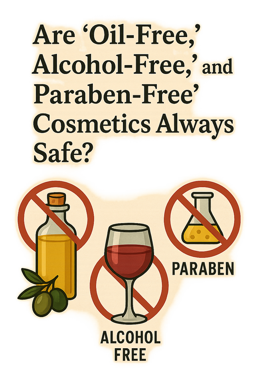 Are 'Oil-Free,' 'Alcohol-Free,' and 'Paraben-Free' Cosmetics Always Safe?