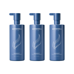 MINOXELL DANDRUFF SCALP COOLING Shampoo 480ml * 3ea