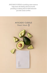 107 Avocado Cuddle Sheet Mask 25g x 5
