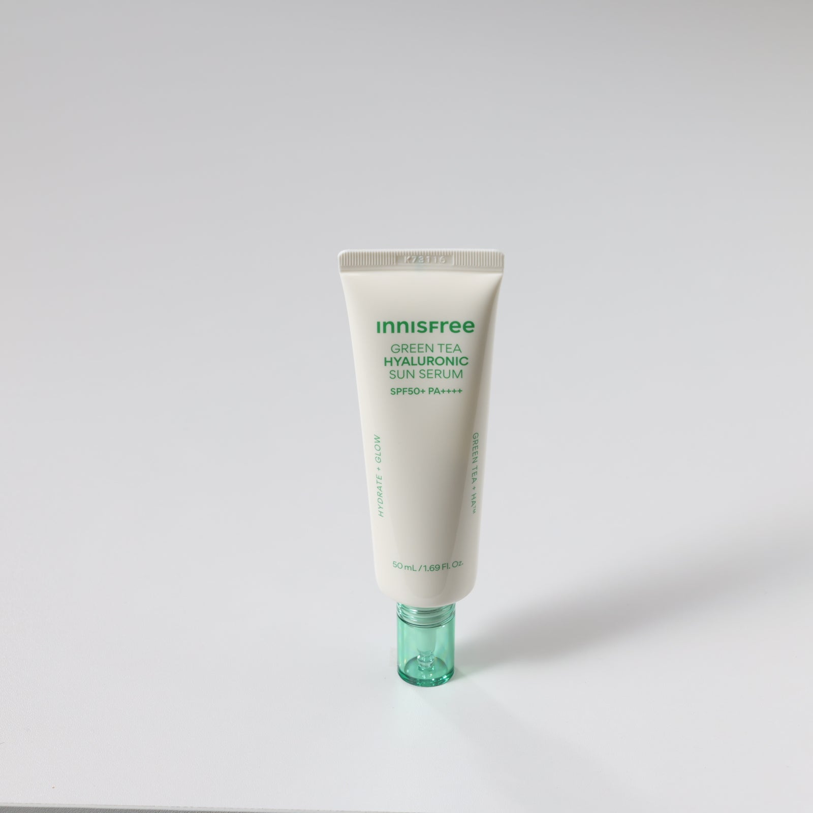 INNISFREE Green Tea Hyaluronic Moist Sun Serum SPF50+PA++++50ml