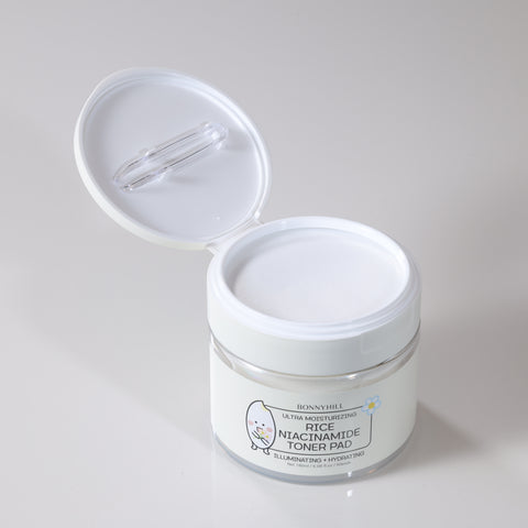 Bonnyhill Rice Niacinamide Toner 60pads 180g