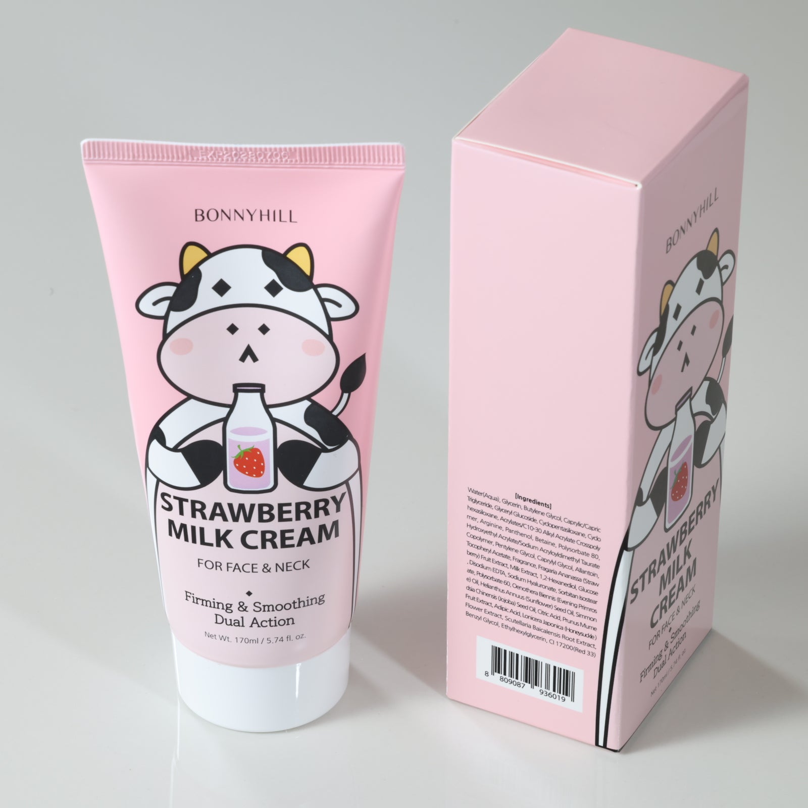 Bonnyhill Strawberry Milk Cream 170ml