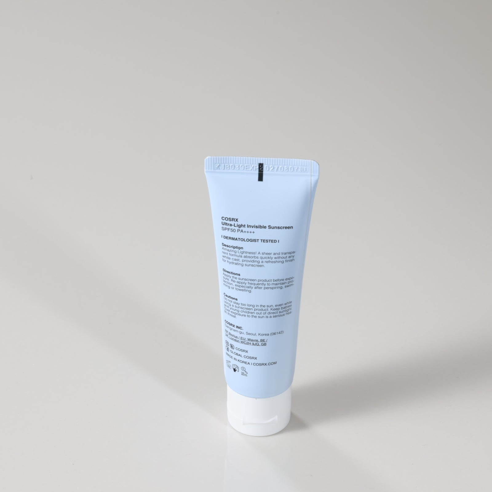 COSRX Ultra Light Invisible Sunscreen SPF50+ PA++++ 50ml