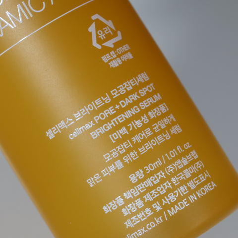 celimax Pore + Dark Spot Brightening Serum 30mL