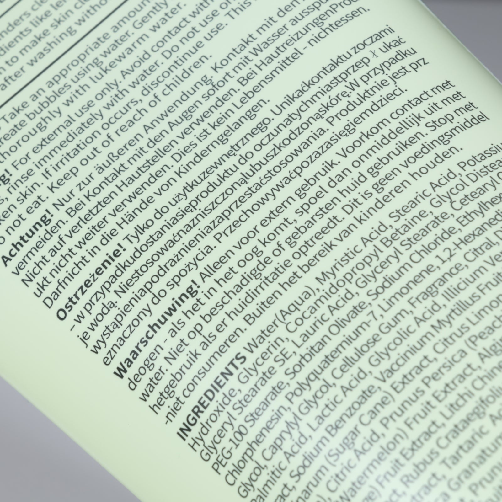 Bonnyhill Lemon Foam Cleanser 170ml