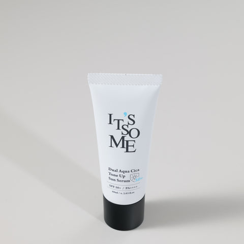 IT'S SO ME Dual Aqua Cica Tone Up Sun Serum 60ml SPF50+ PA++++