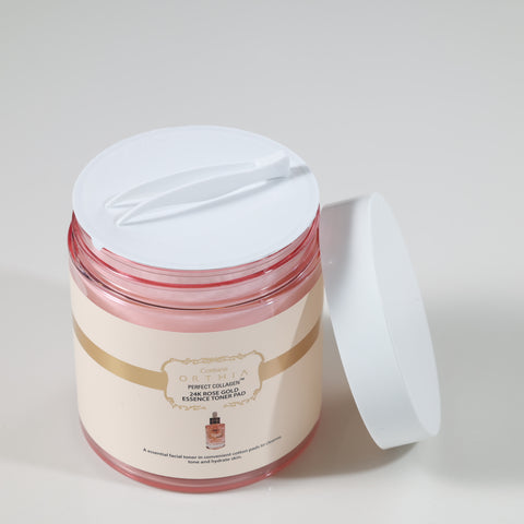 Coreana Orthia Perfect collagen 24K Rose Gold Essence Toner Pad 350ml (100pads)