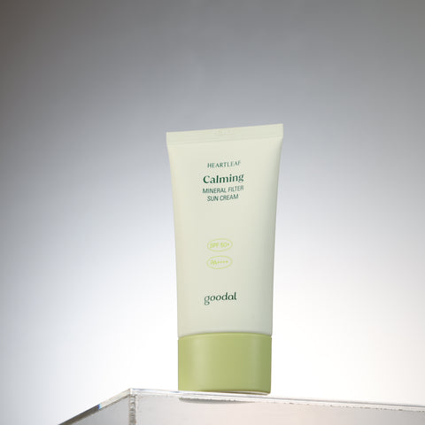 GOODAL Heartleaf Calming Mineral Filter Sun Cream SPF50+ PA++++  50ml