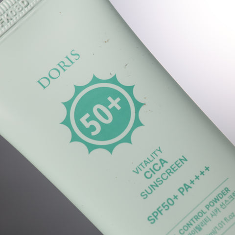 DORIS Vitality cica sunscreen 30ml SPF50+ PA++++