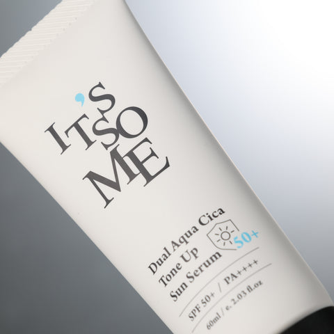 IT'S SO ME Dual Aqua Cica Tone Up Sun Serum 60ml SPF50+ PA++++