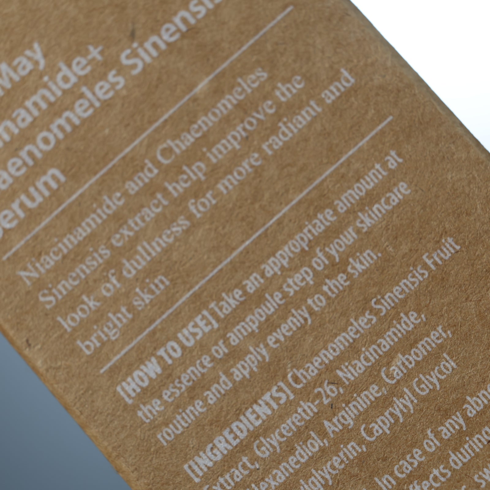 MARY & MAY Niacinamide + Chaenomeles Sinensis Serum 30mL