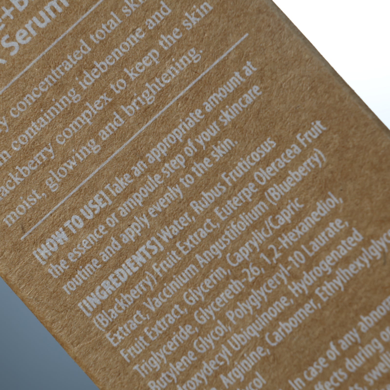 MARY & MAY Idebenone + Blackberry Complex Serum 30mL