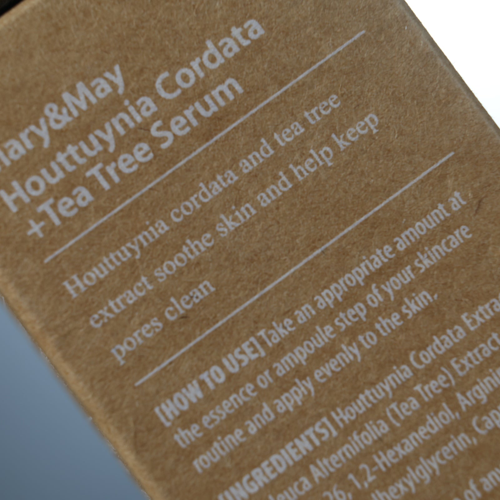 MARY & MAY Houttuynia Cordata +Tea Tree Serum 30ml