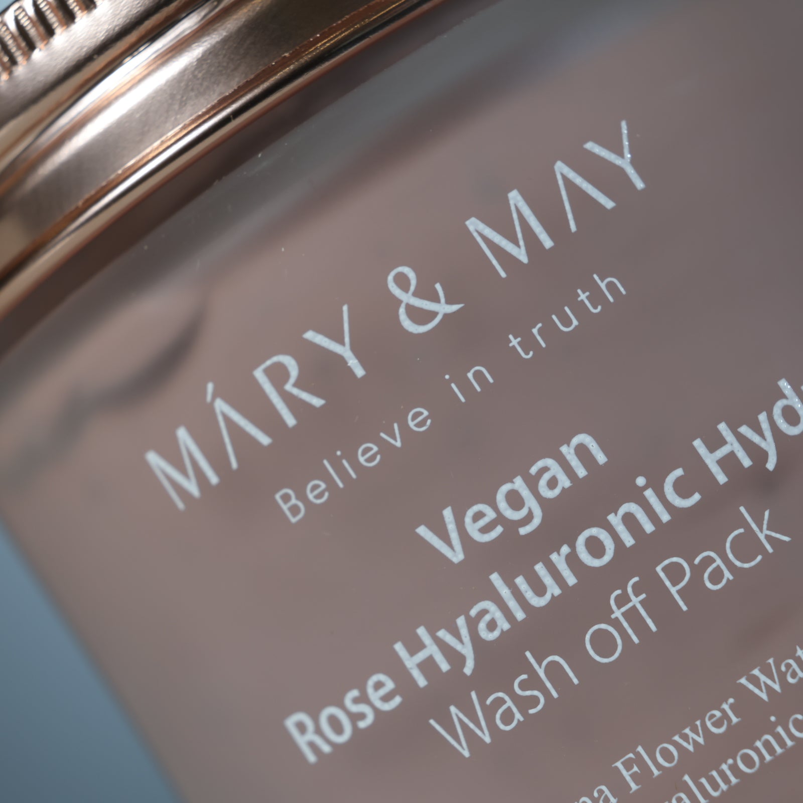 MARY & MAY Rose Hyaluronic Hydra Wash Off Pack 300g