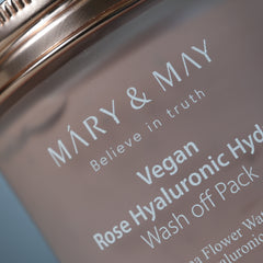 MARY & MAY Rose Hyaluronic Hydra Wash Off Pack 300g