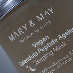 MARY & MAY Calendula Peptide Ageless Sleeping Mask 110g
