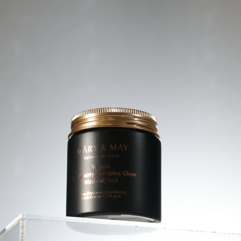 MARY & MAY Blackberry Glow Wash Off Pack 125g