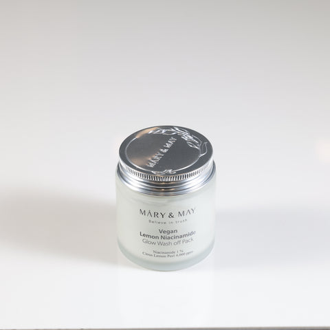 MARY & MAY Lemon Niacinamide Glow Wash Off Pack 125g