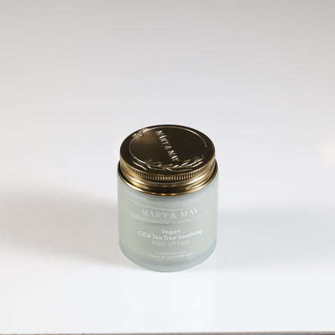 MARY & MAY CICA Tea Tree Soothing Wash Off Pack 125g