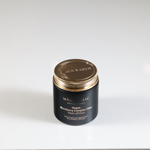 MARY & MAY Blackberry Glow Wash Off Pack 125g