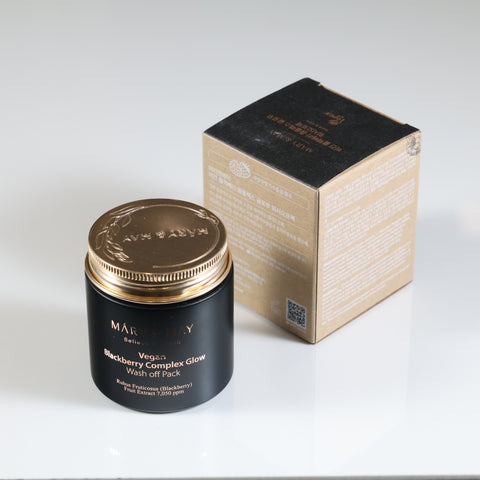 MARY & MAY Blackberry Glow Wash Off Pack 125g
